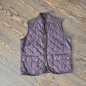 Ralph Lauren Quilted Vest in Deep Purple